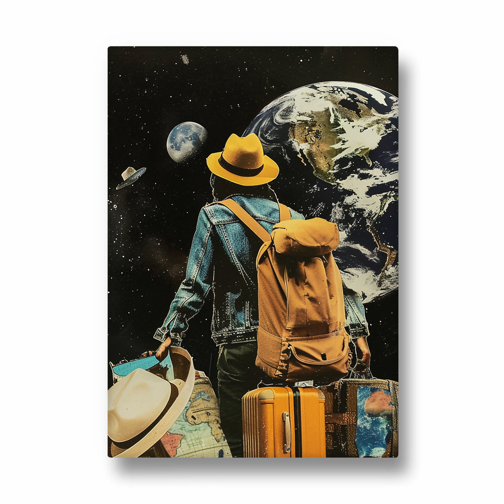 Cosmic Wanderer Voyage - Travel Wall Art