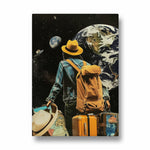 Cosmic Wanderer Voyage - Travel Wall Art