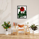 Crimson Cocktail Hour - Food & Bar Wall Art