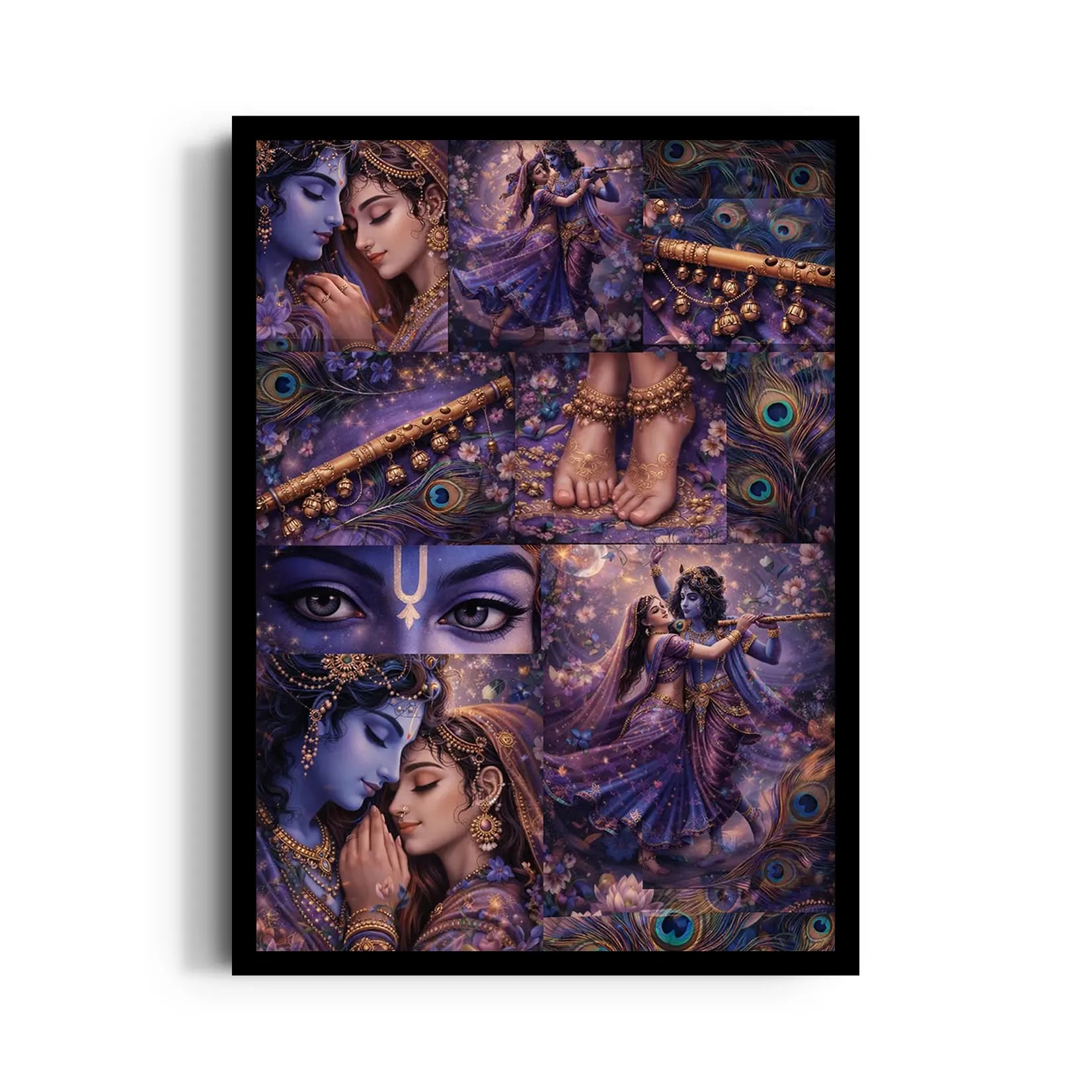 Divine Indigo Montage