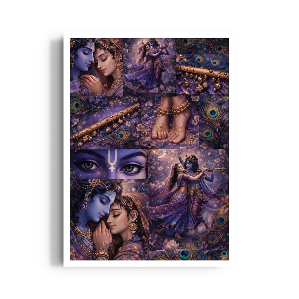 Divine Indigo Montage