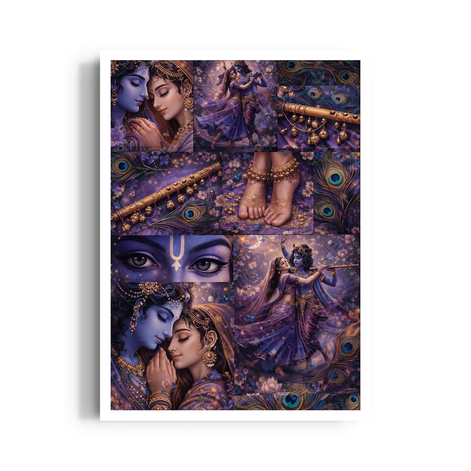 Divine Indigo Montage