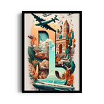Dreamscape Departure - Travel Wall Art