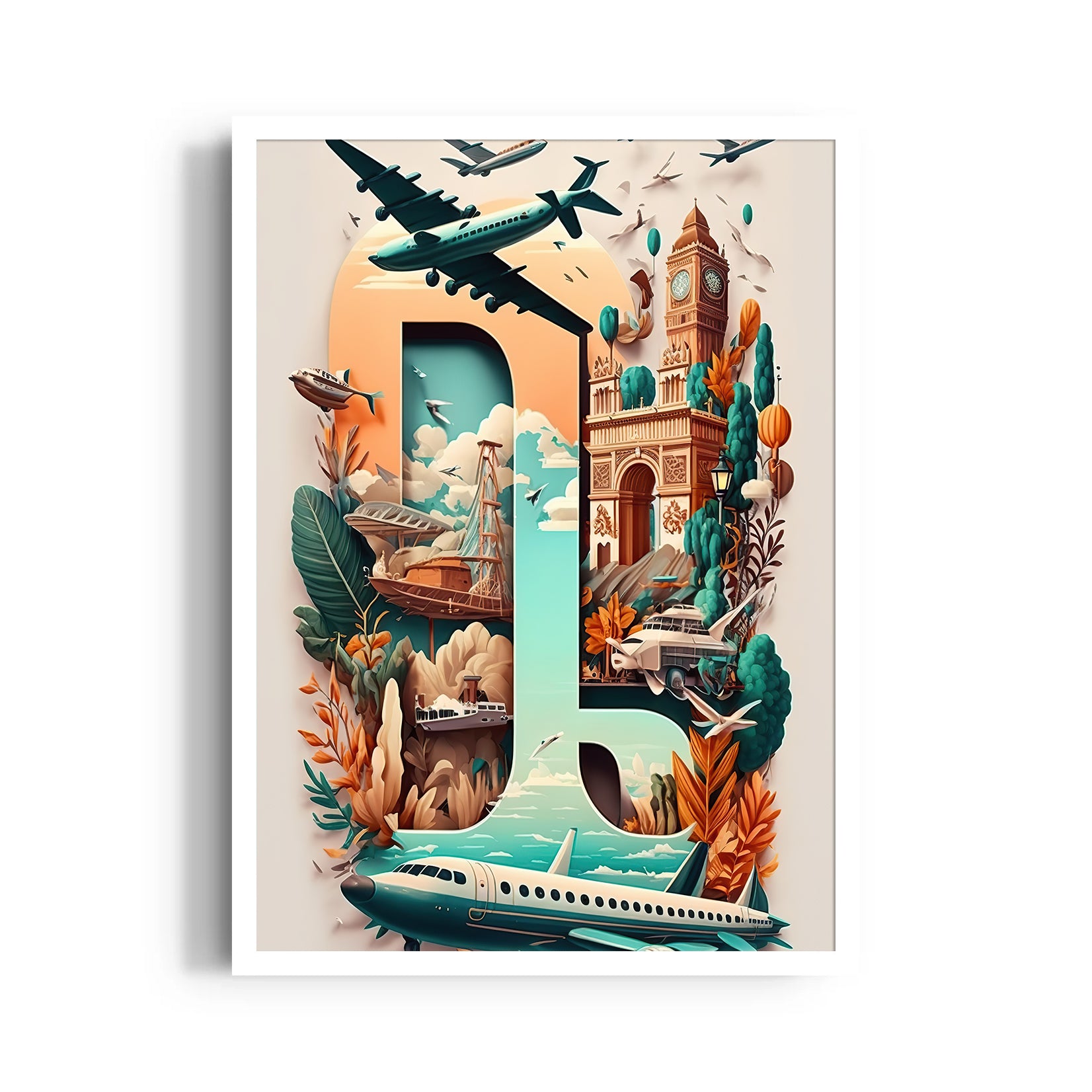 Dreamscape Departure - Travel Wall Art