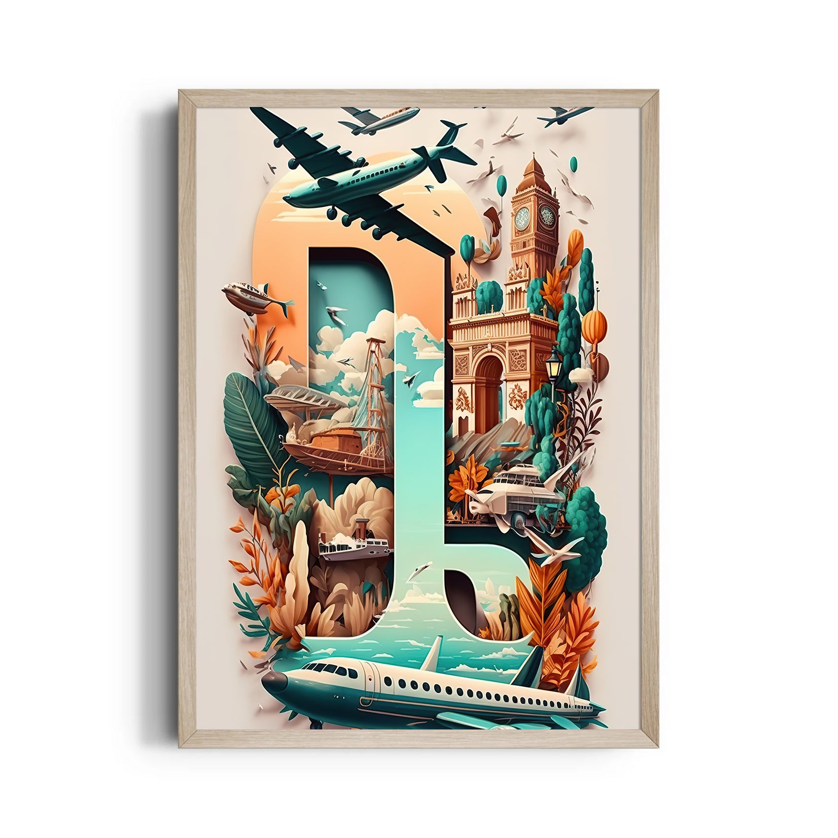 Dreamscape Departure - Travel Wall Art