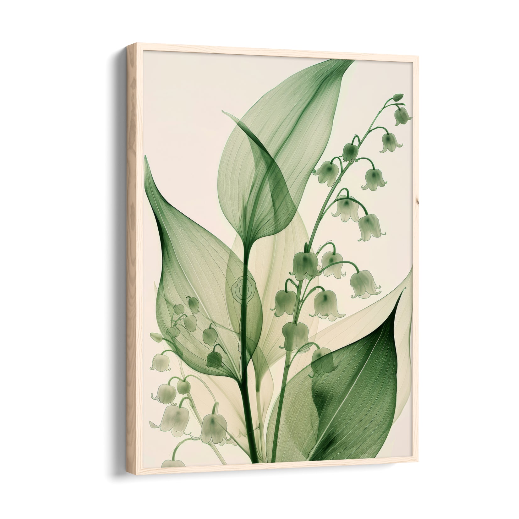 Emerald Lily of the Valley - Botanical Wall Art