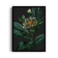 Emerald Midnight Bloom - Botanical Wall Art