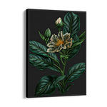 Emerald Midnight Bloom - Botanical Wall Art - Pillow Fights
