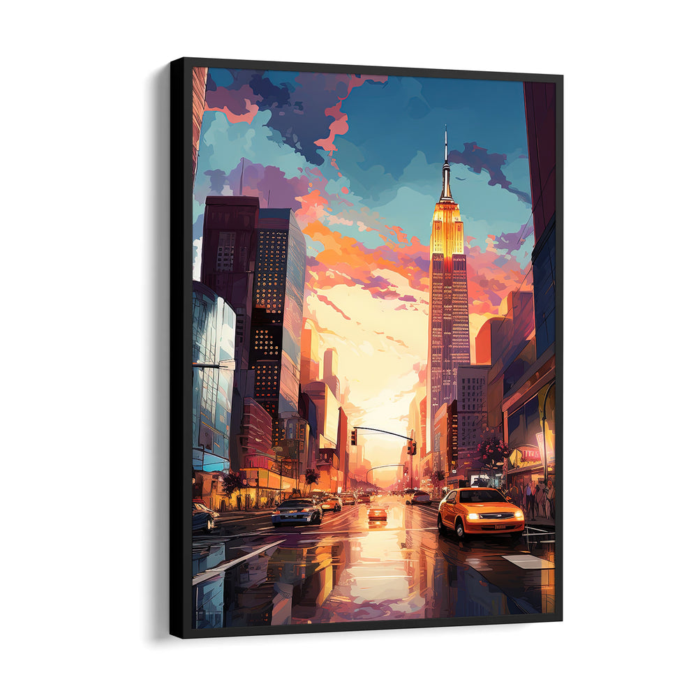 Empire Sunset Boulevard - City Wall Art