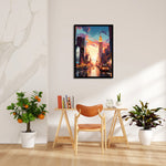 Empire Sunset Boulevard - City Wall Art