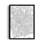 Endless Urban Weave - street map wall art