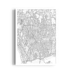 Endless Urban Weave - street map wall art
