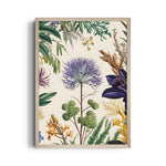 Ethereal Thistle Garden - Botanical Wall Art