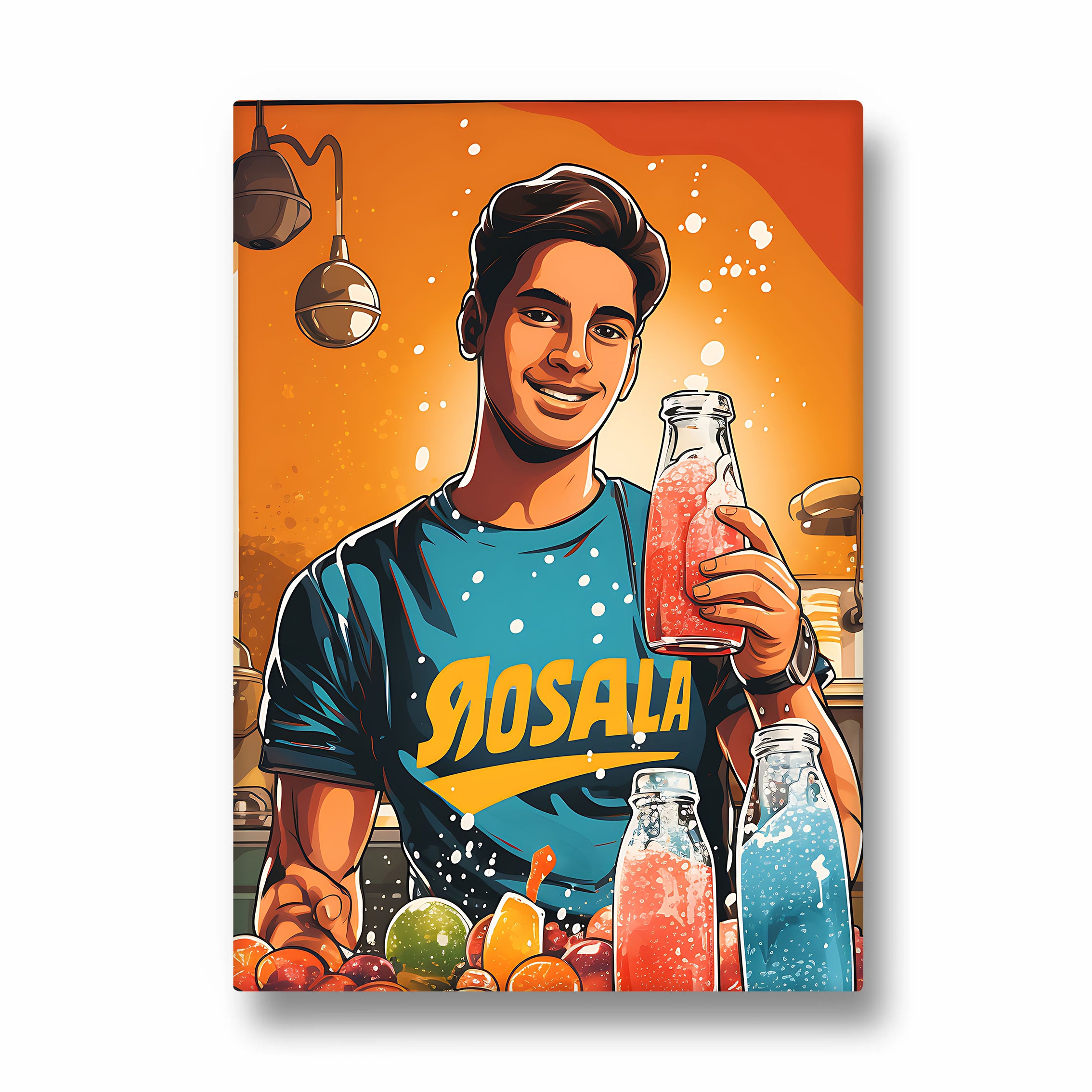 Fresh Juice Bar Vibes ??? Modern Food & Drink Wall Art