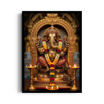 Ganesha Brass Mandapa Archana