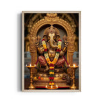 Ganesha Brass Mandapa Archana