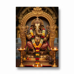 Ganesha Brass Mandapa Archana