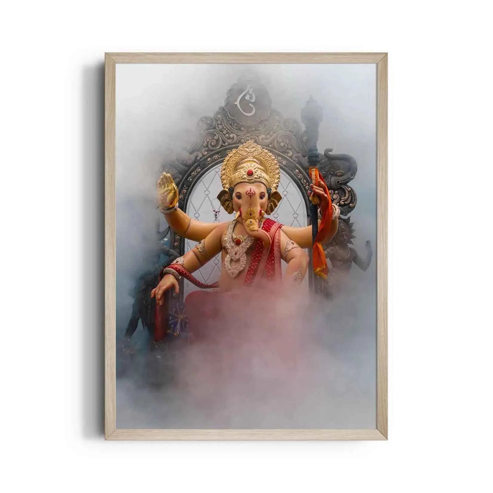 Ganesha Dhuma Prabhavali Simhasana