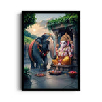 Ganesha Gaja Samvada Mandapa