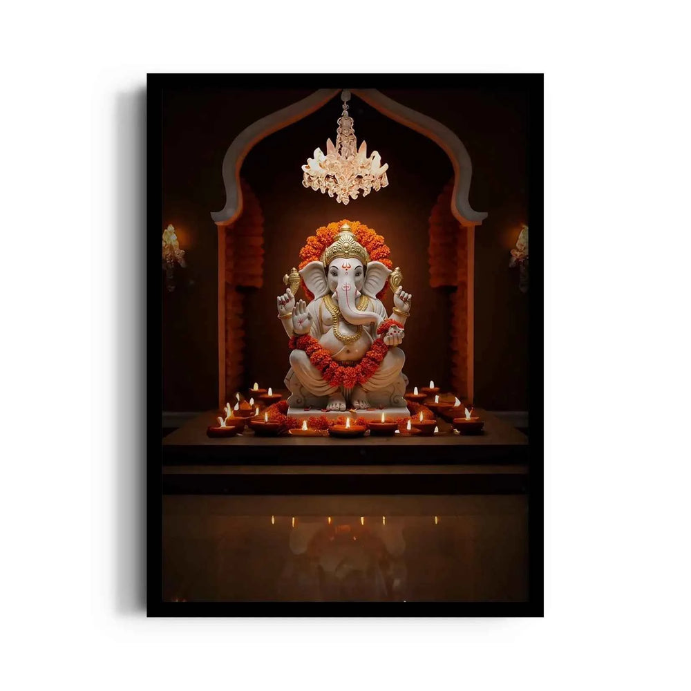 Ganesha Garbhagriha Jhumuka Prabha