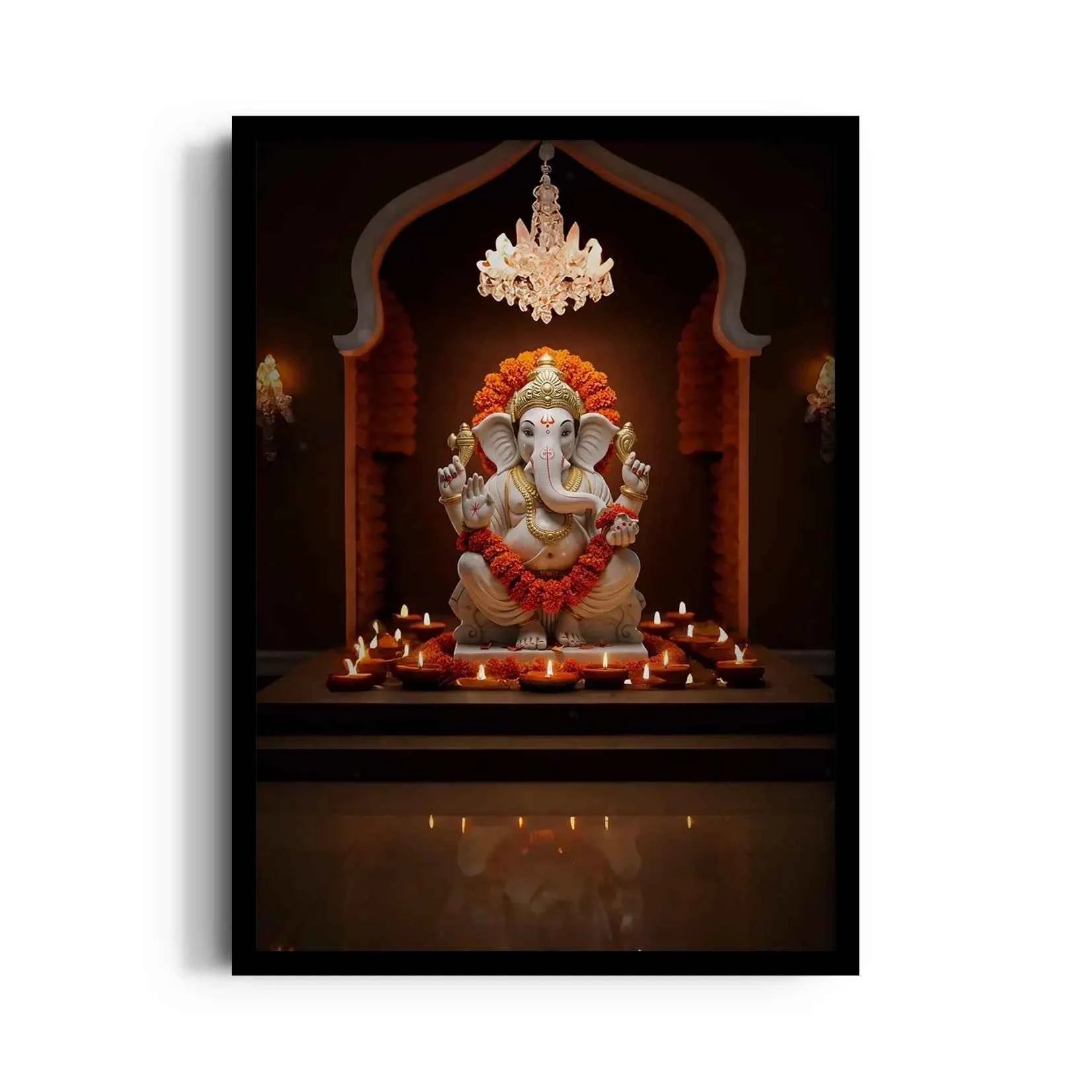 Ganesha Garbhagriha Jhumuka Prabha