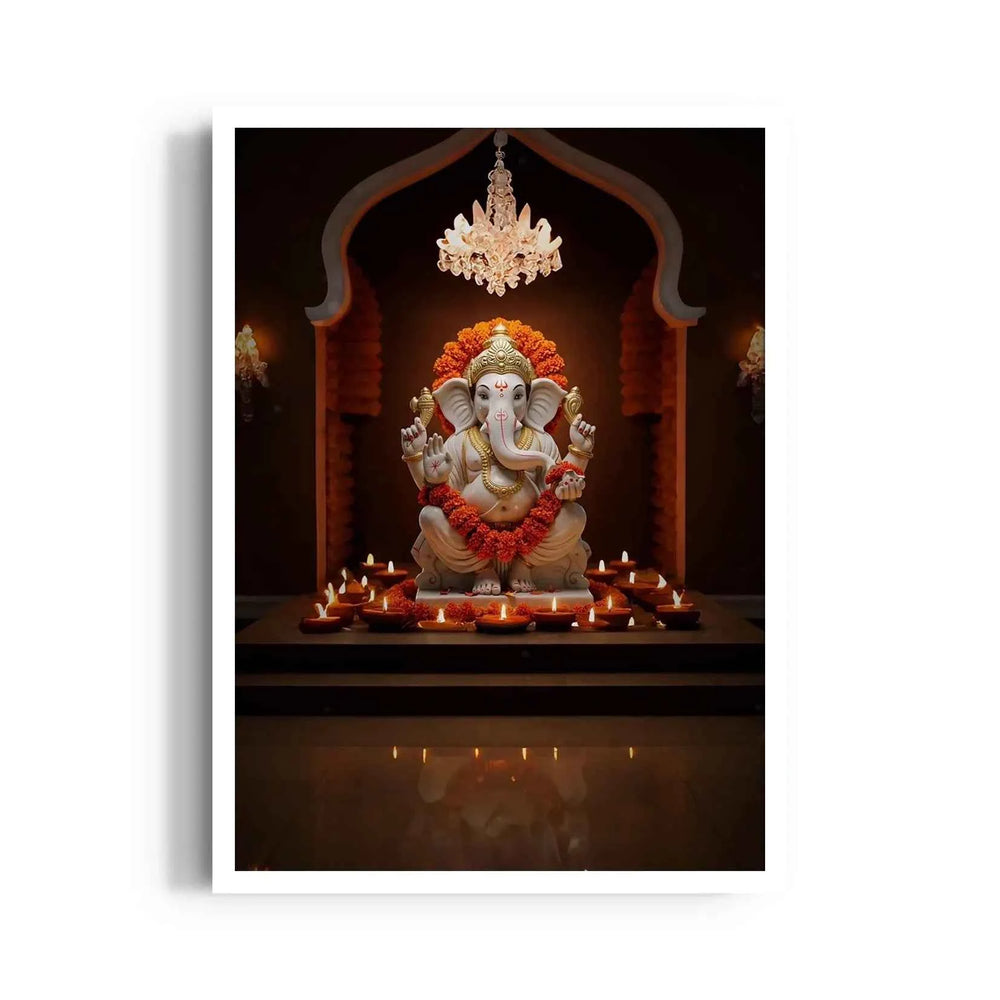 Ganesha Garbhagriha Jhumuka Prabha