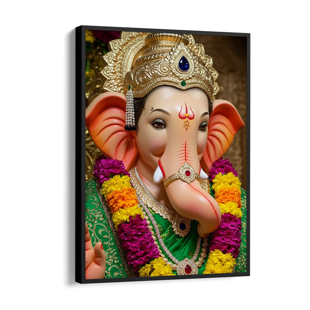 Ganesha Harita Vasstra Pushpamala