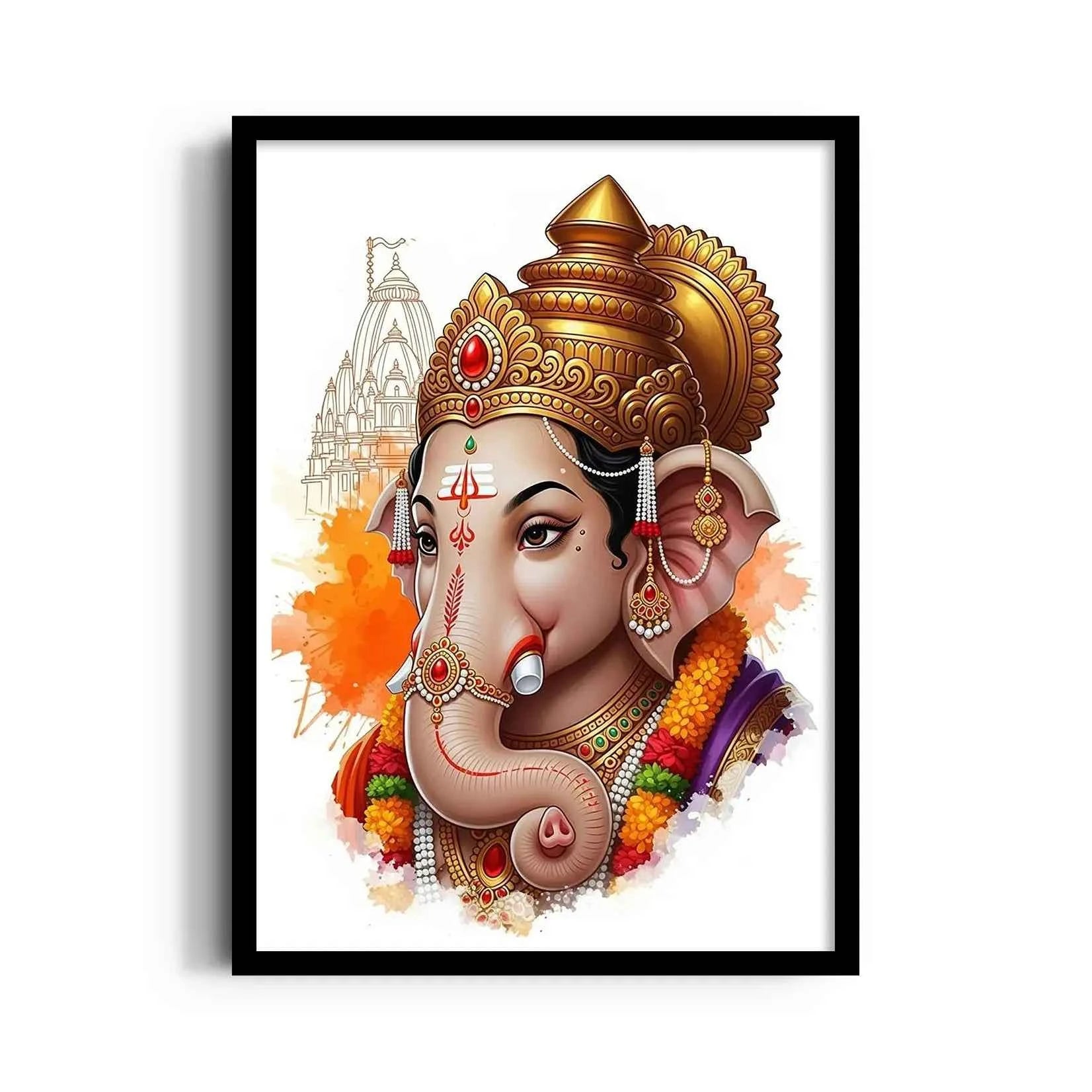 Ganesha Mandira Prabha Suvarna Mukuta