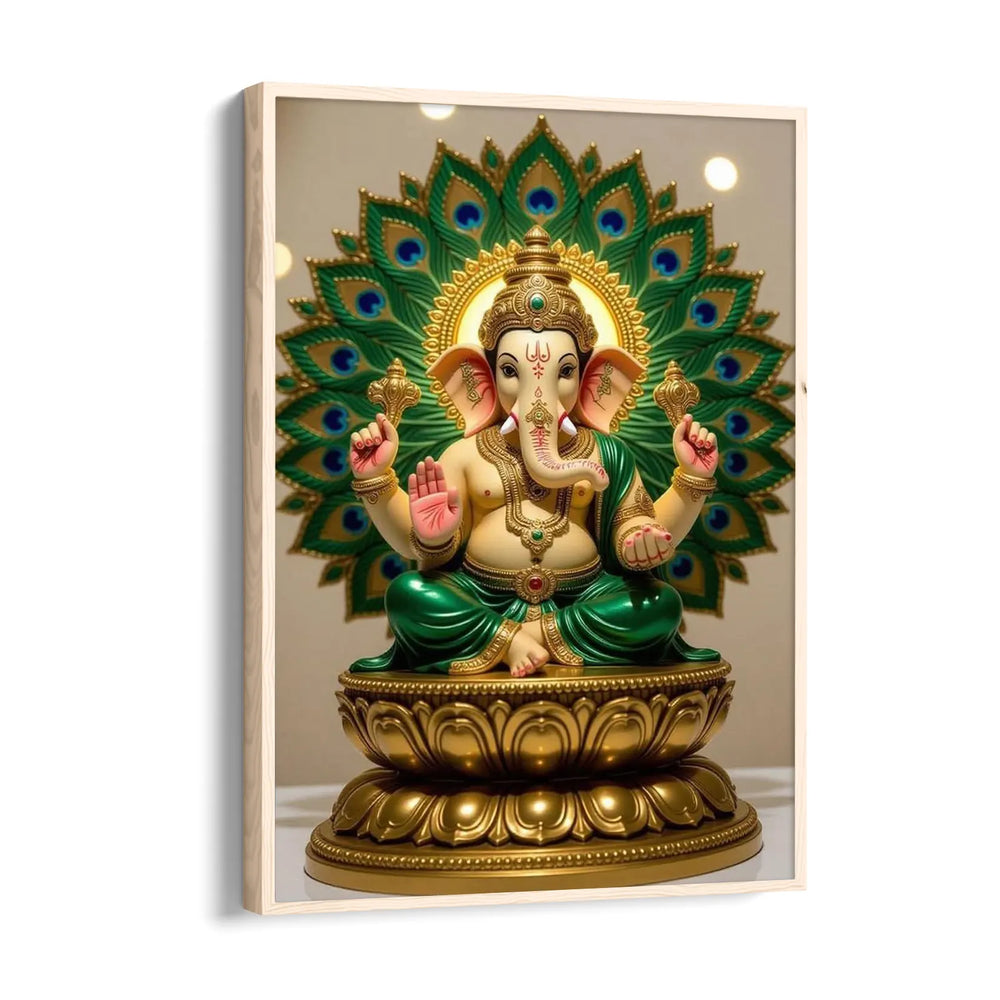 Ganesha Mayura Pankha Padmasana