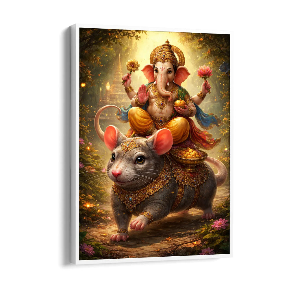Ganesha Mushaka Vahana Kanaka Prabha