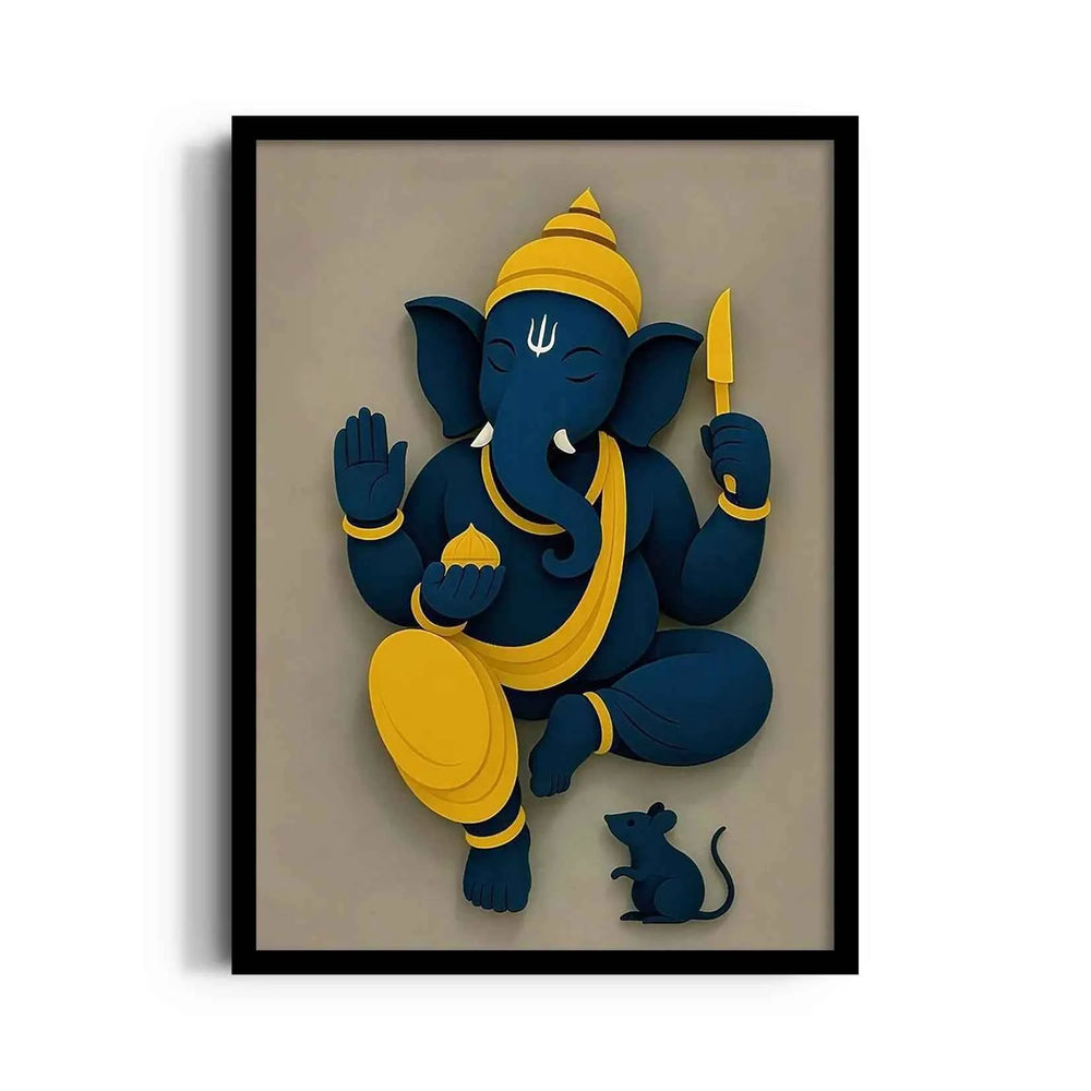 Ganesha Nila Kala Mushaka