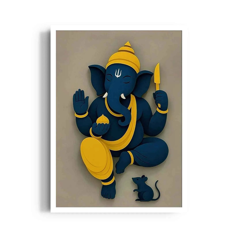 Ganesha Nila Kala Mushaka