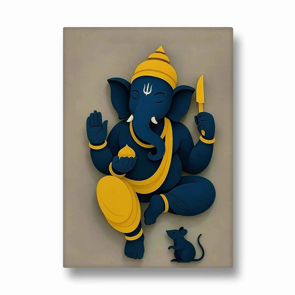Ganesha Nila Kala Mushaka