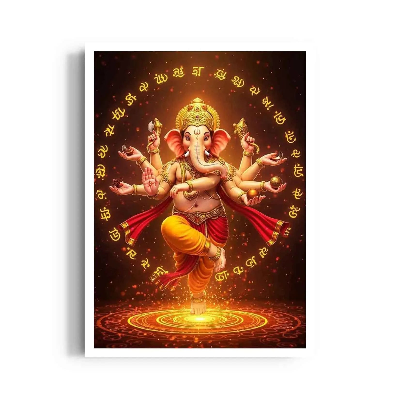 Ganesha Nritya Mantra Mandala