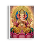 Ganesha Padmasana Suvarna Prabhamandala