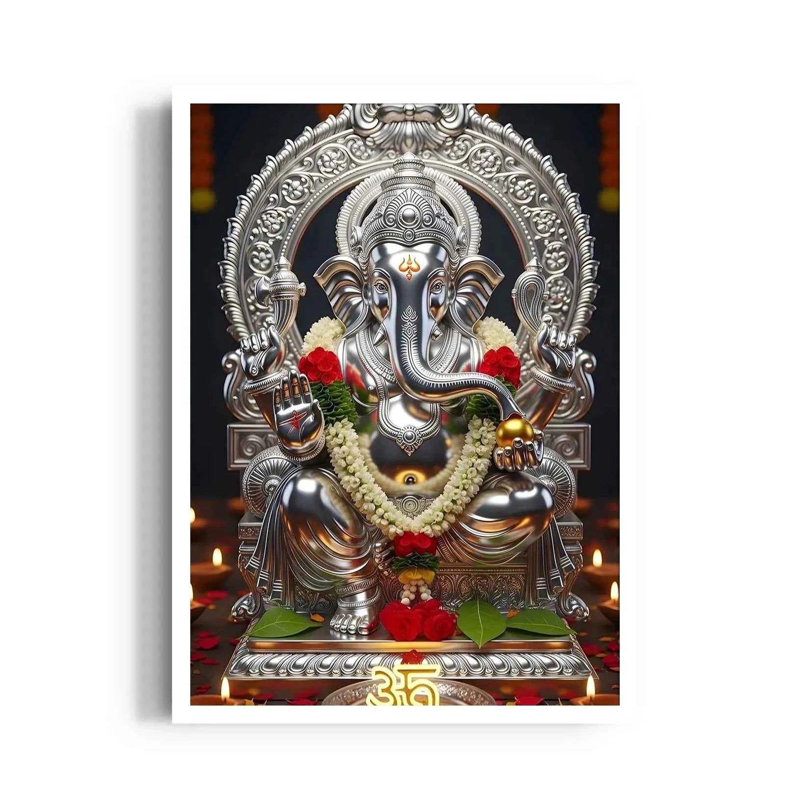 Ganesha Rajata Simhasana