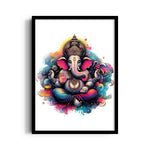 Ganesha Rangalekha Abhaya Sukhasana