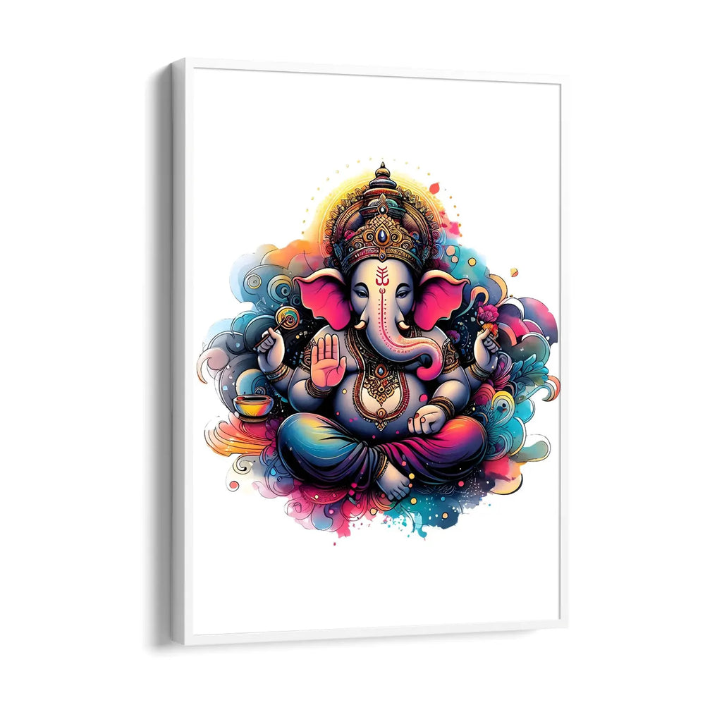Ganesha Rangalekha Abhaya Sukhasana