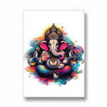 Ganesha Rangalekha Abhaya Sukhasana