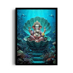 Ganesha Samudra Shukti Simhasana
