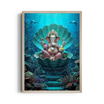 Ganesha Samudra Shukti Simhasana