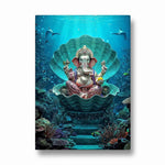Ganesha Samudra Shukti Simhasana