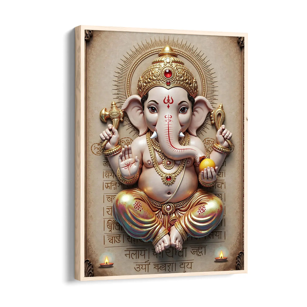 Ganesha Shloka Patra Suvarna