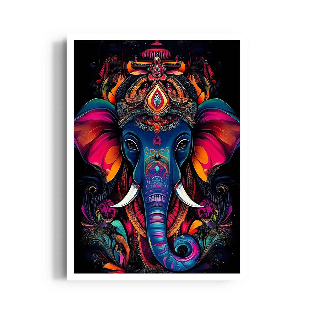 Ganesha Vichitra Rangin Mukuta