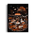 Garden Café Gathering - Food & Bar Wall Art