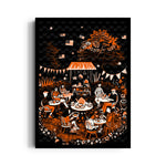 Garden Café Gathering - Food & Bar Wall Art