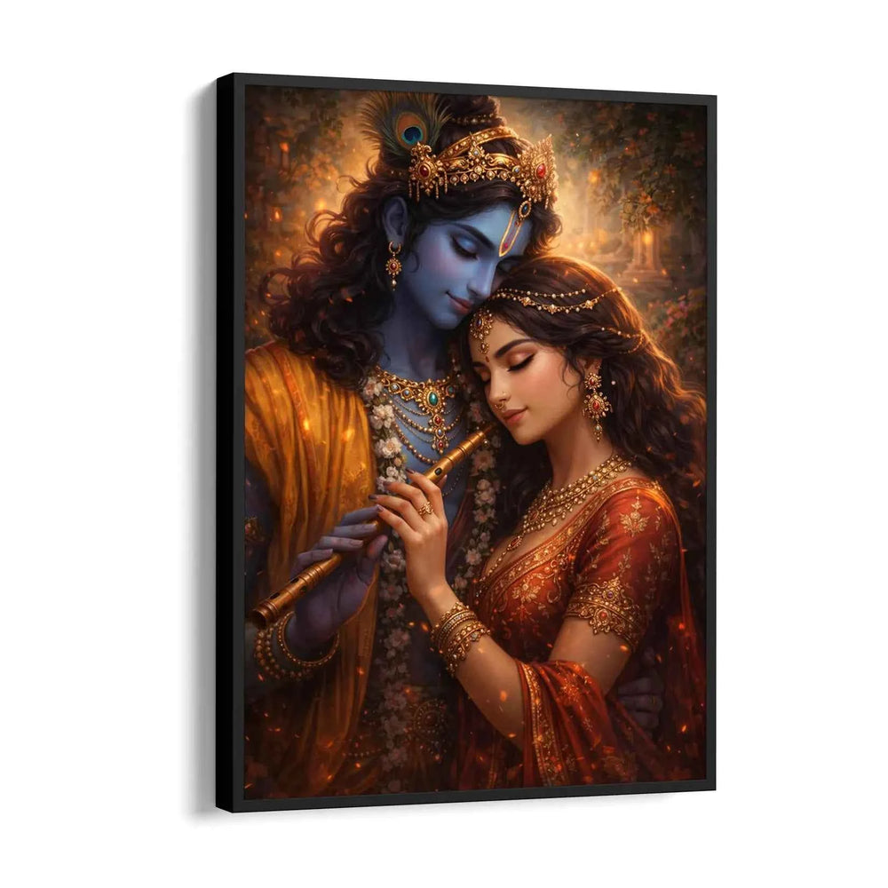 Gilded Glow of Govinda's Grace