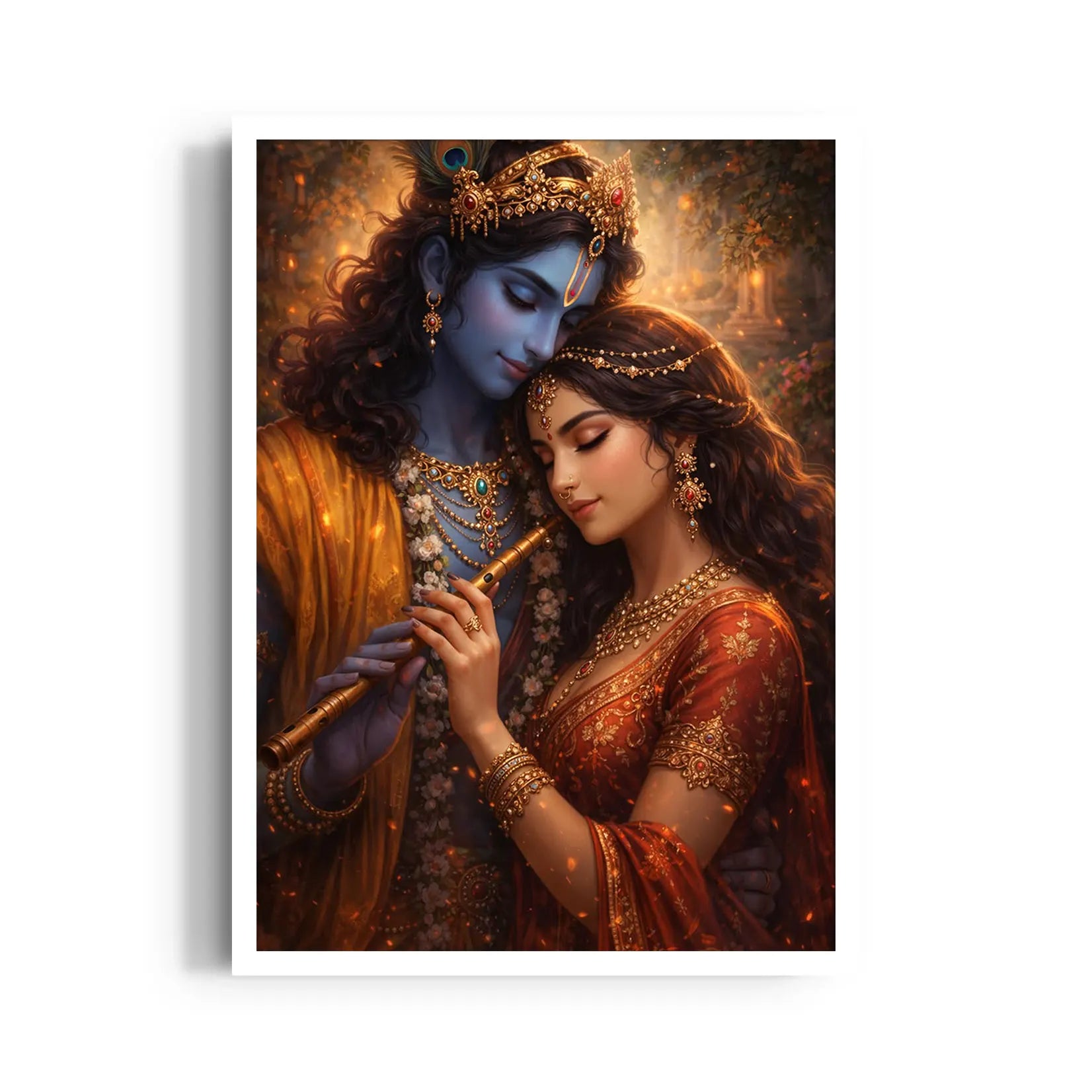 Gilded Glow of Govinda's Grace