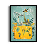 Global Landmarks Journey - Travel Wall Art