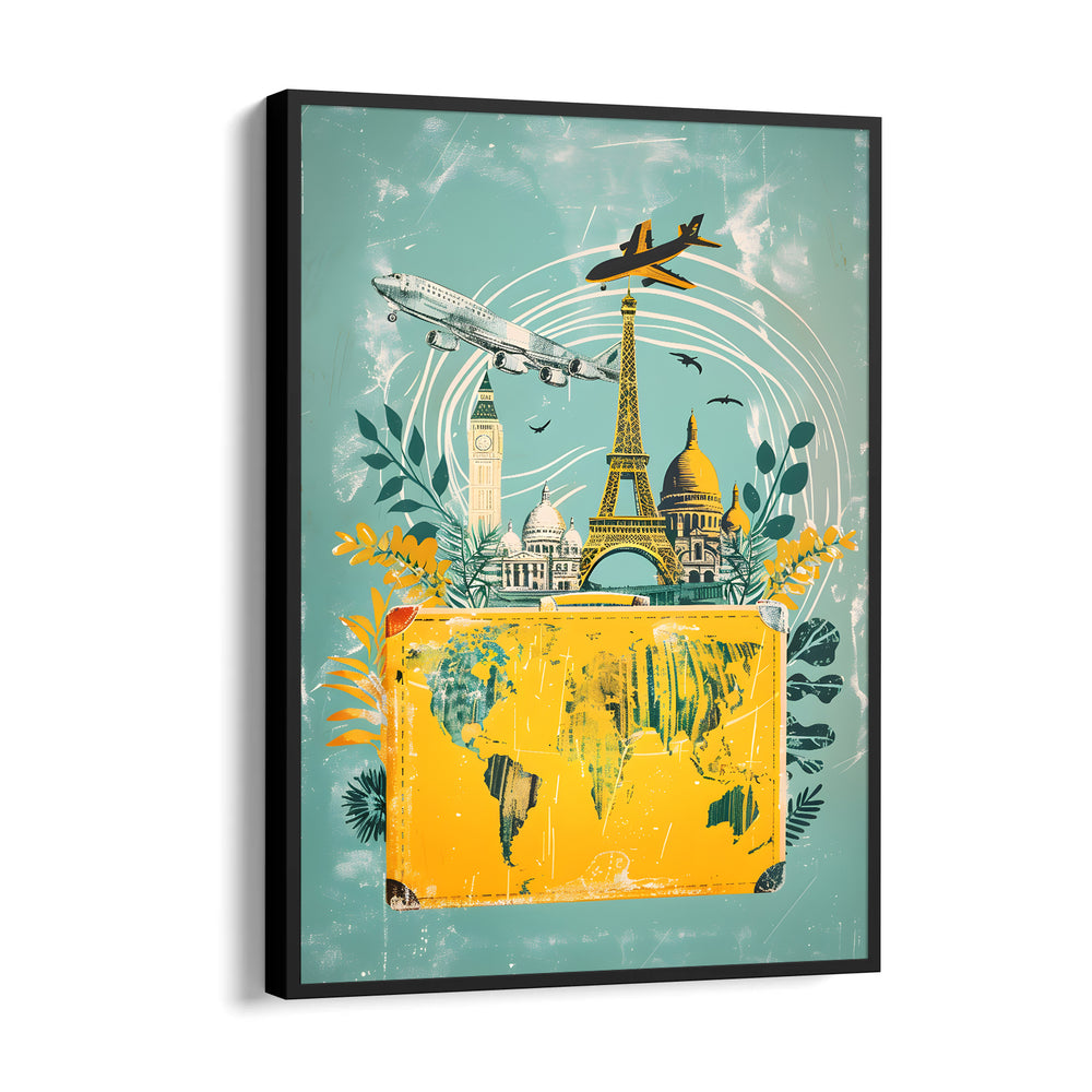 Global Landmarks Journey - Travel Wall Art